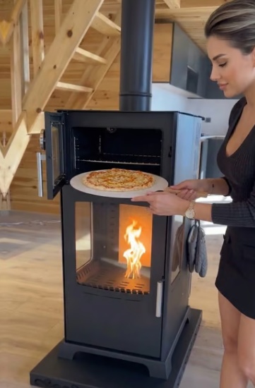 Ingebouwde oven — bakken en koken zonder stroom