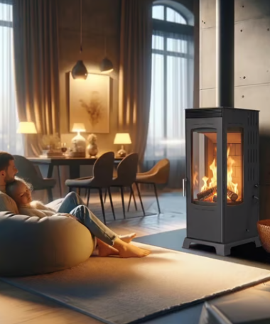 Sfeervolle warmte in de woonkamer